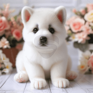 baby puppy portrait 12 rectangular