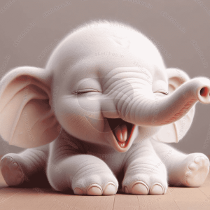 baby elephant portrait 9 rectangular