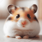 hamster portrait 2 rectangular