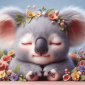 baby koala portrait 4 rectangular