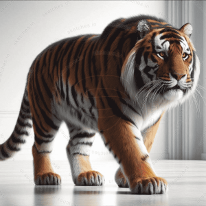 tiger portrait rectangular